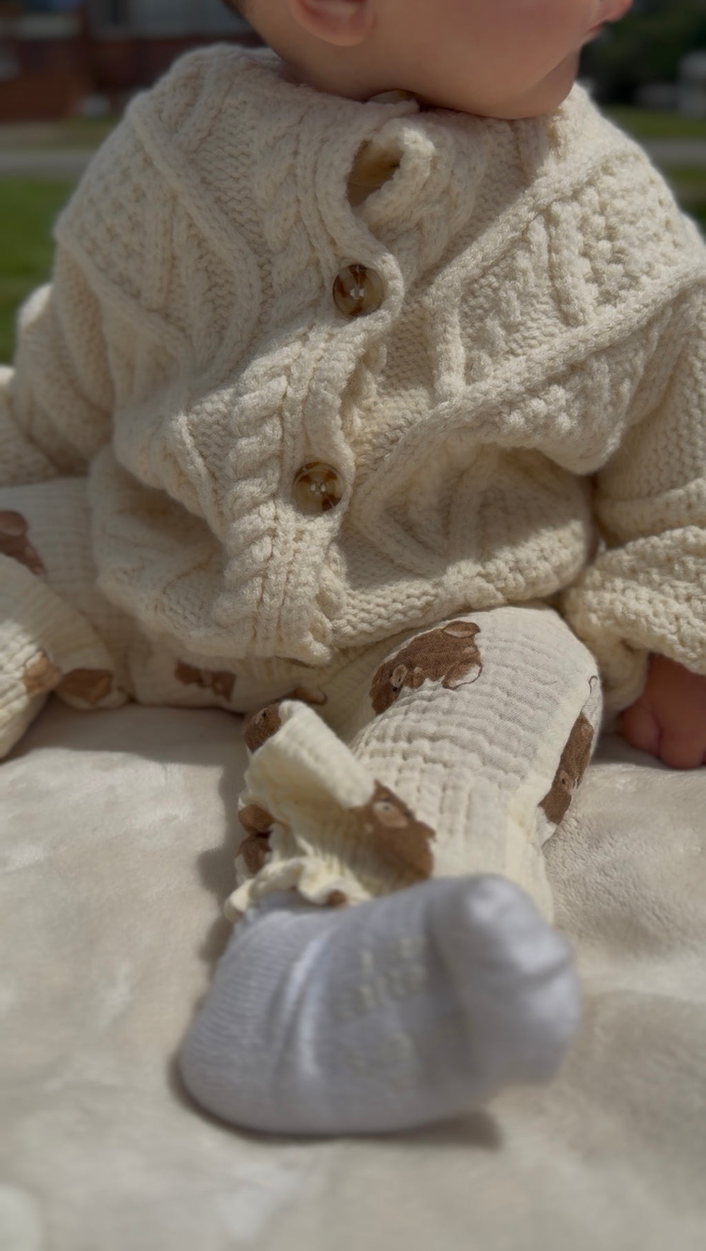 Liam Cableknit Cardigan