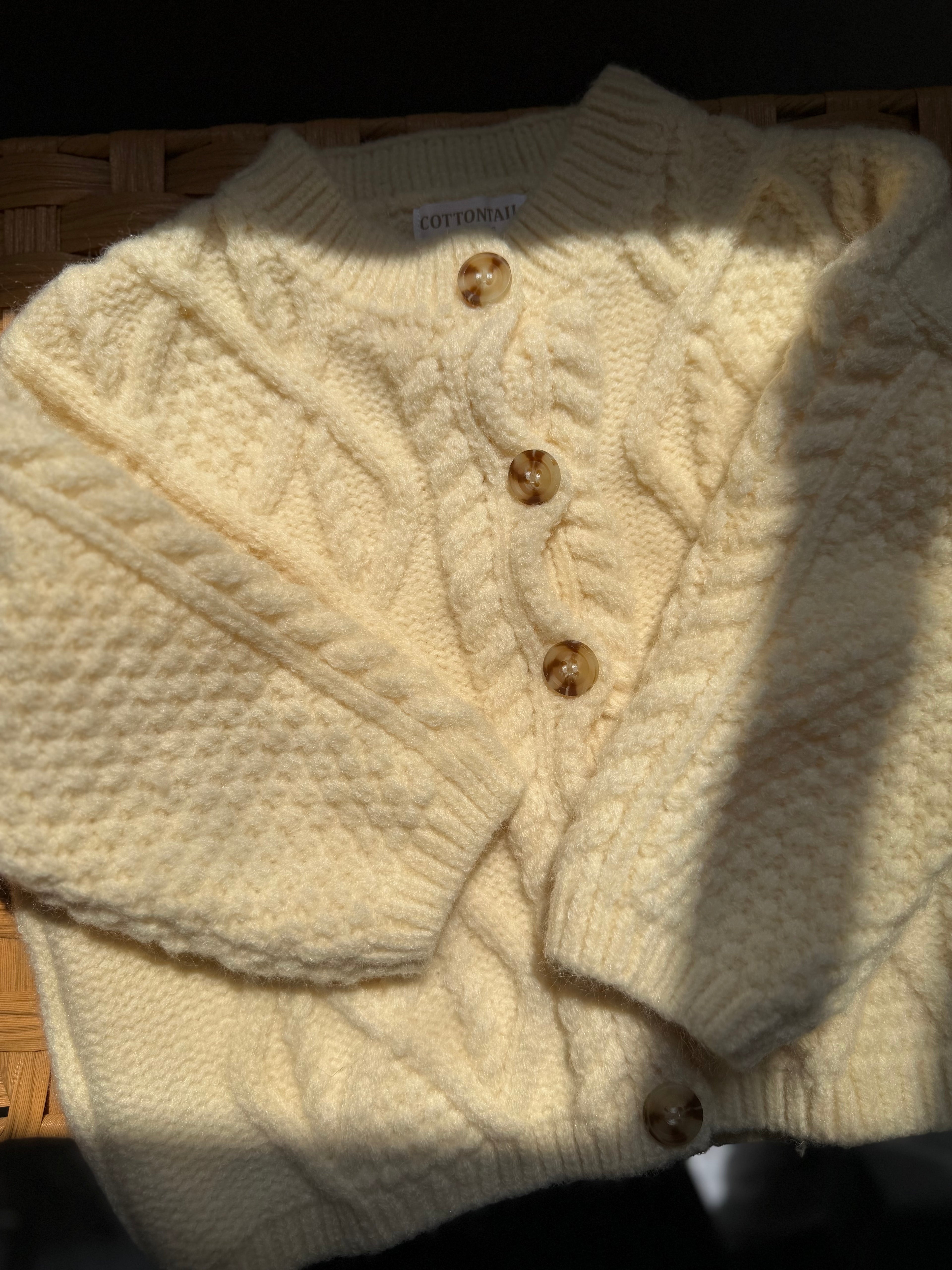 Liam Cableknit Cardigan