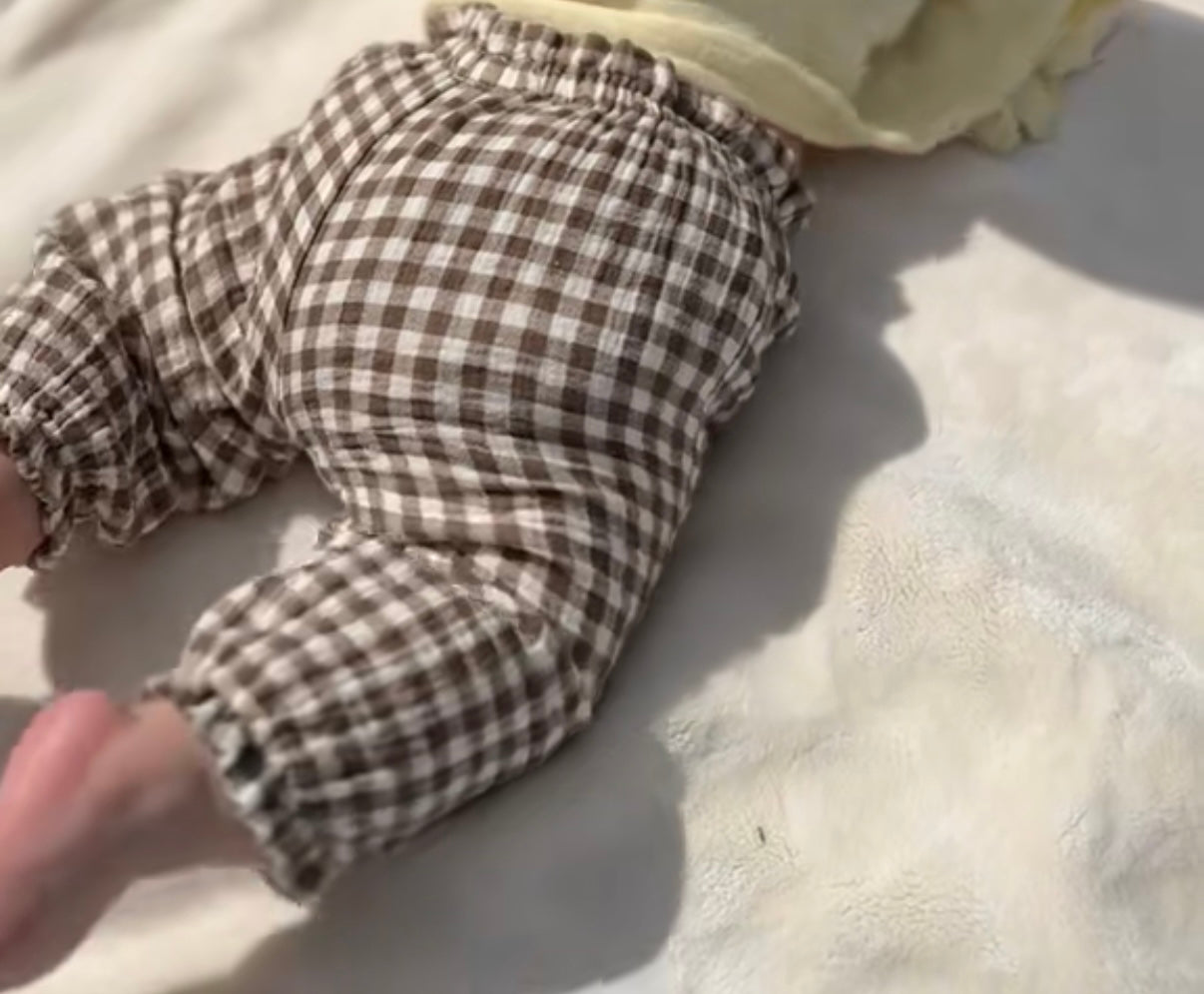 Annie Gingham Pants