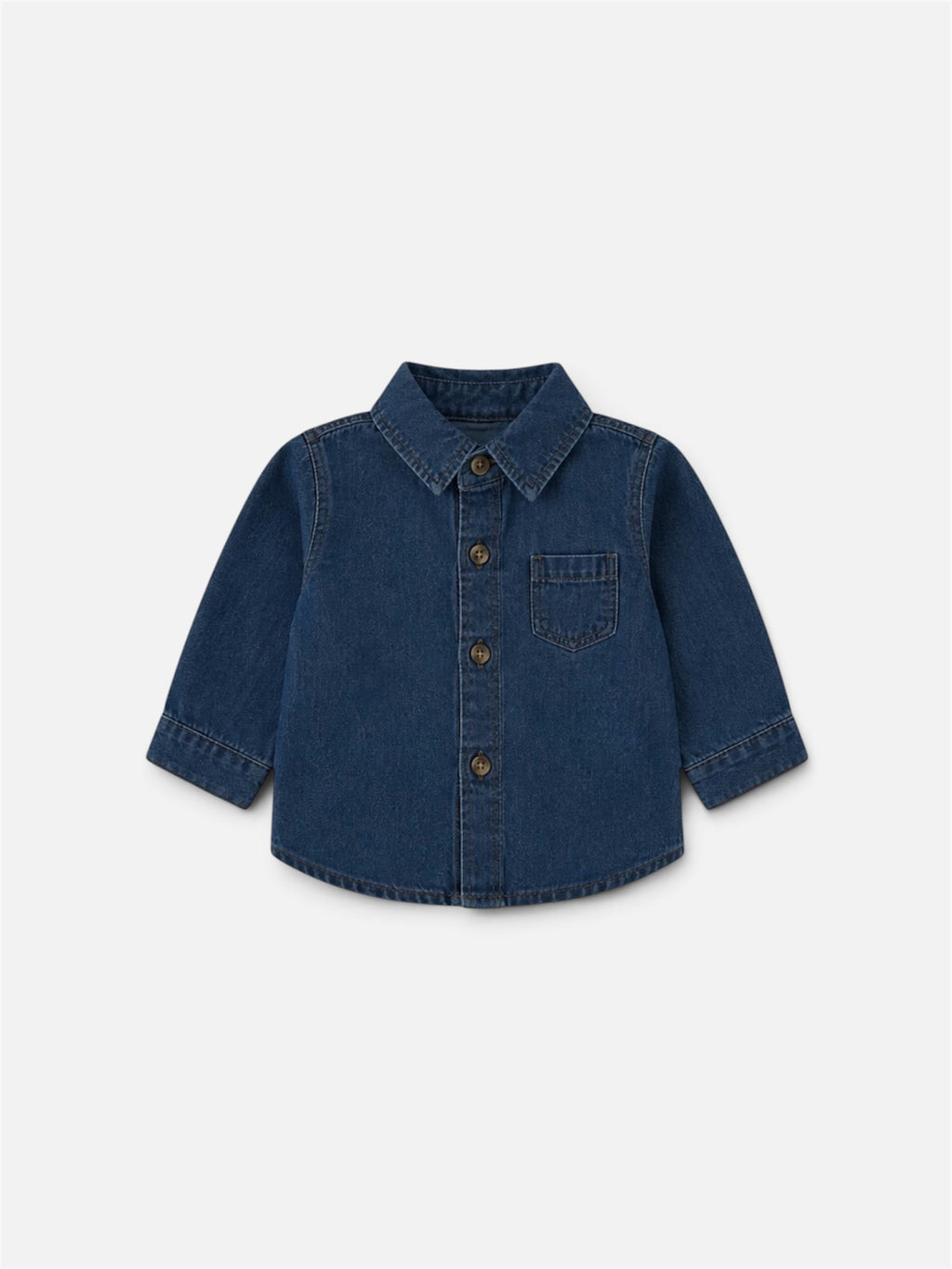 Harrison Denim Button-Up