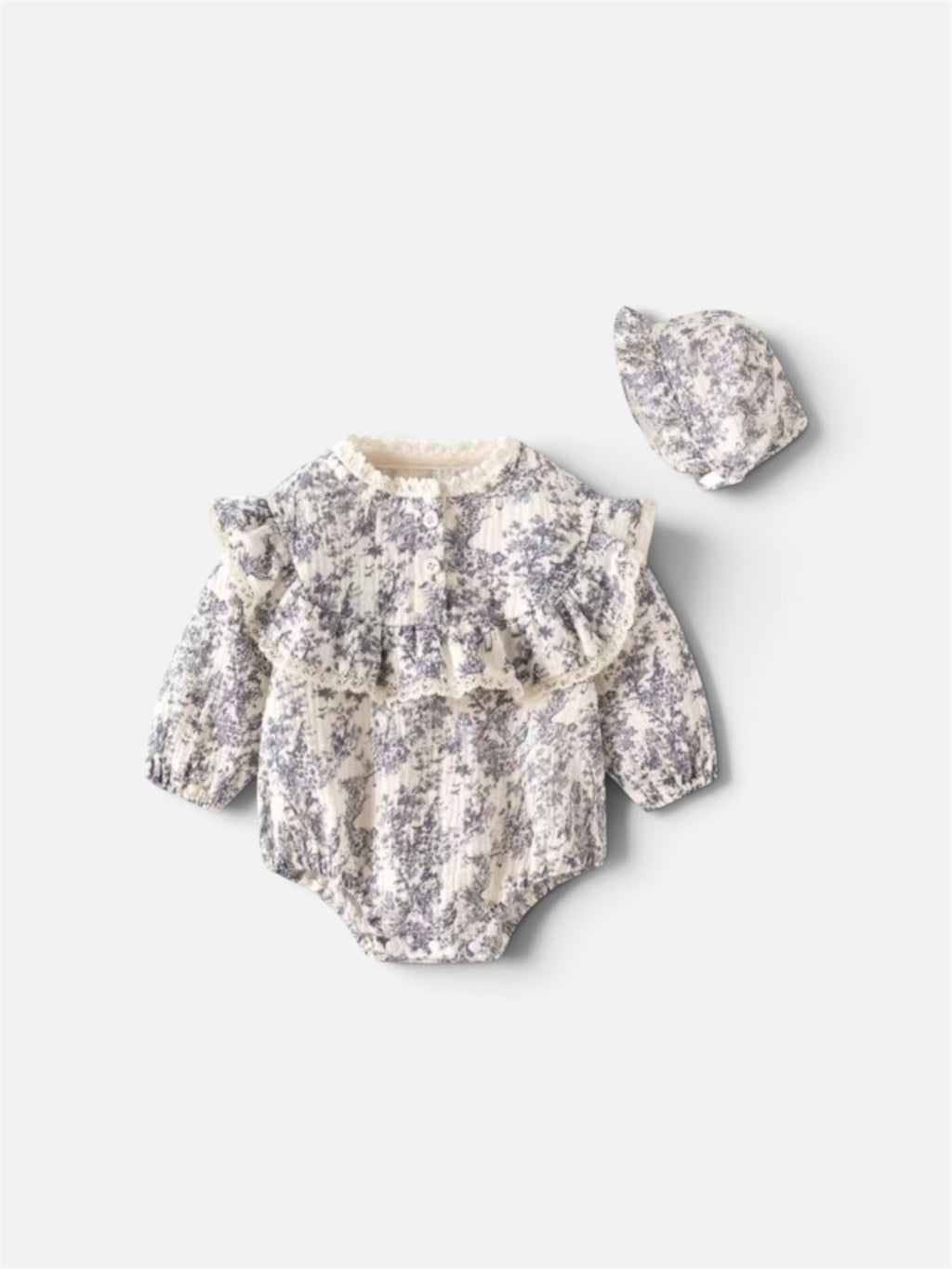 Linnea Romper and Bonnet