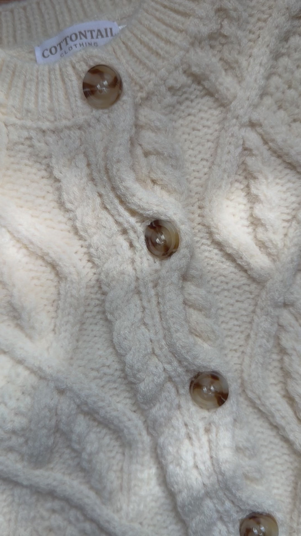 Liam Cableknit Cardigan